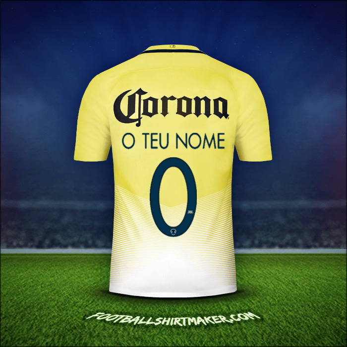Camisola Club America 2016/17 -  o teu nome - 0