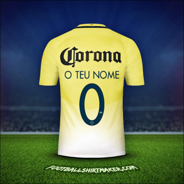 Camisola Club America 2016/17 -  o teu nome - 0