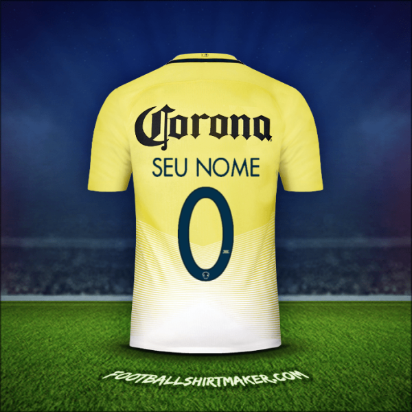 Camisa Club America 2016/17 -  seu nome - 0