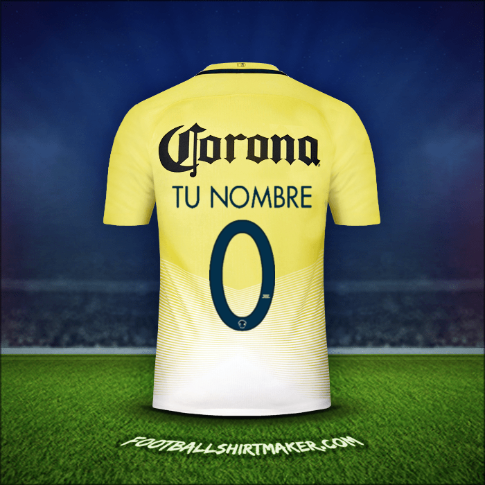 Jersey Club America 2016/17 -  tu nombre - 0