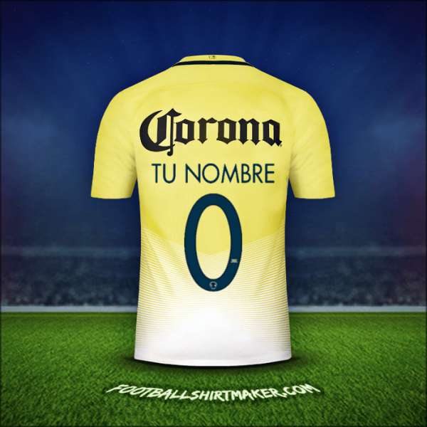 Jersey Club America 2016/17 -  tu nombre - 0