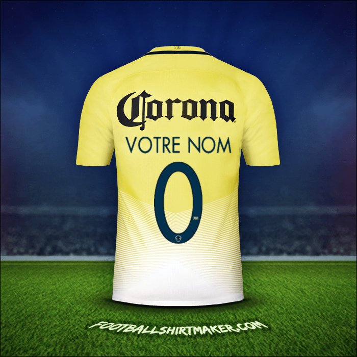 Maillot Club America 2016/17 -  votre nom - 0