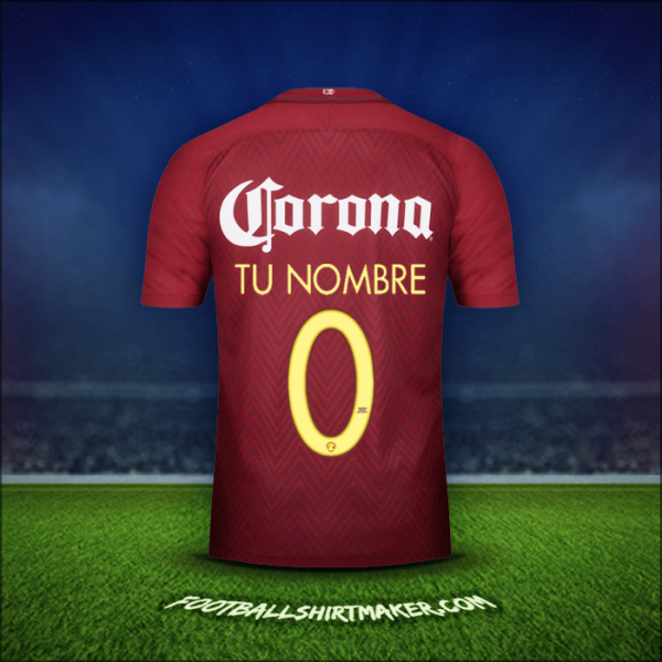 Camiseta Club America 2016/17 Visita -  tu nombre - 0