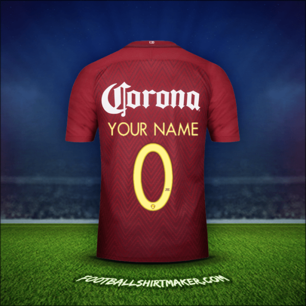 Shirt Club America 2016/17 Away -  your name - 0