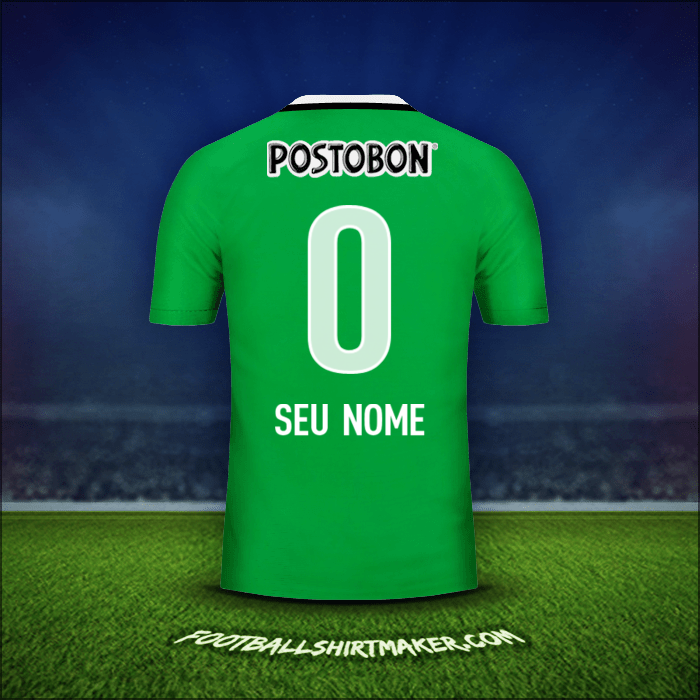 Camisa Atletico Nacional 2016 -  seu nome - 0