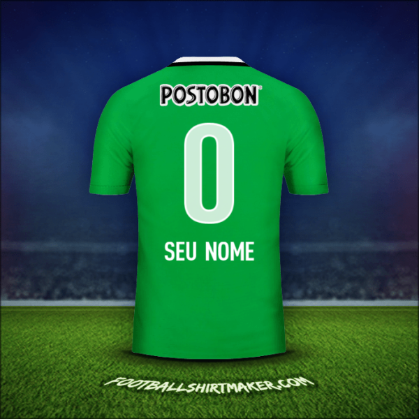 Camisa Atletico Nacional 2016 -  seu nome - 0