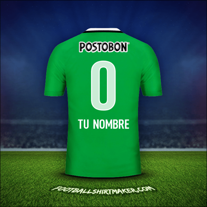Camiseta Atletico Nacional 2016 -  tu nombre - 0