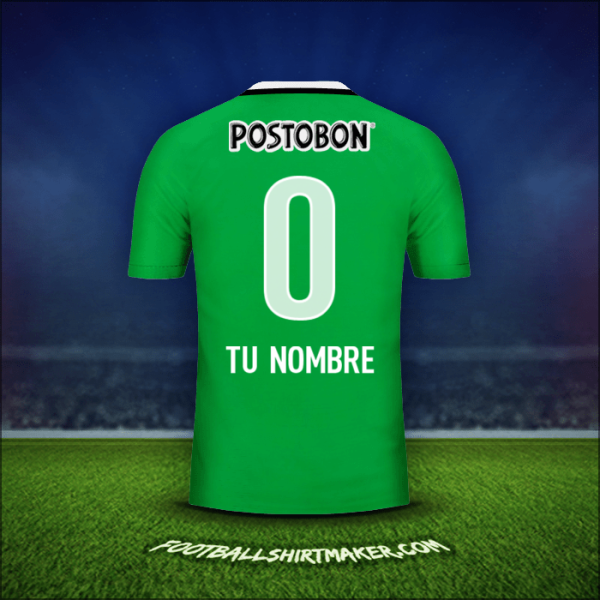 Camiseta Atletico Nacional 2016 -  tu nombre - 0