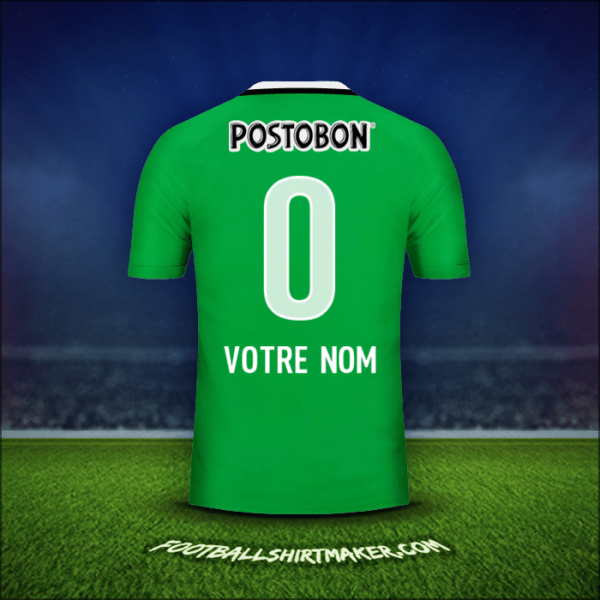 Maillot Atletico Nacional 2016 -  votre nom - 0