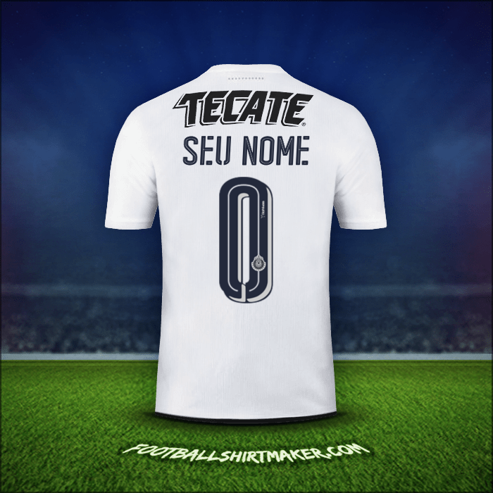 Camisa Guadalajara 2016/17 Alternativa -  seu nome - 0