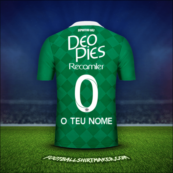 Camisola Deportivo Cali 2016 -  o teu nome - 0