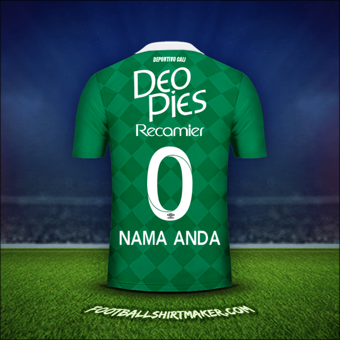 Jersey Deportivo Cali 2016 -  nama anda - 0
