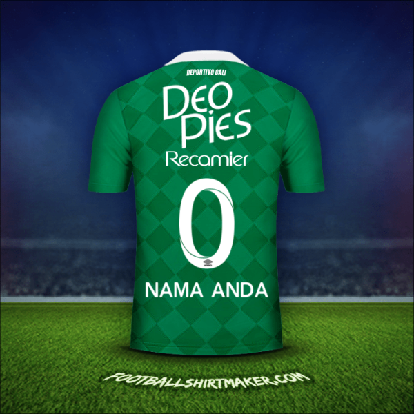 Jersey Deportivo Cali 2016 -  nama anda - 0