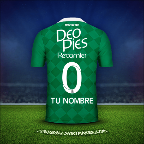 Camiseta Deportivo Cali 2016 -  tu nombre - 0