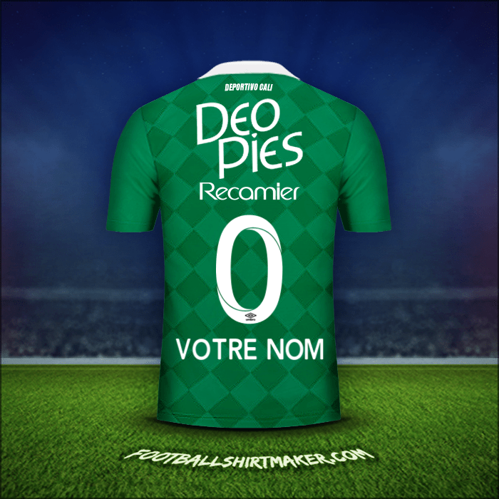 Maillot Deportivo Cali 2016 -  votre nom - 0