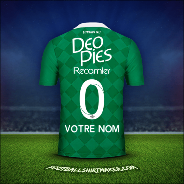 Maillot Deportivo Cali 2016 -  votre nom - 0