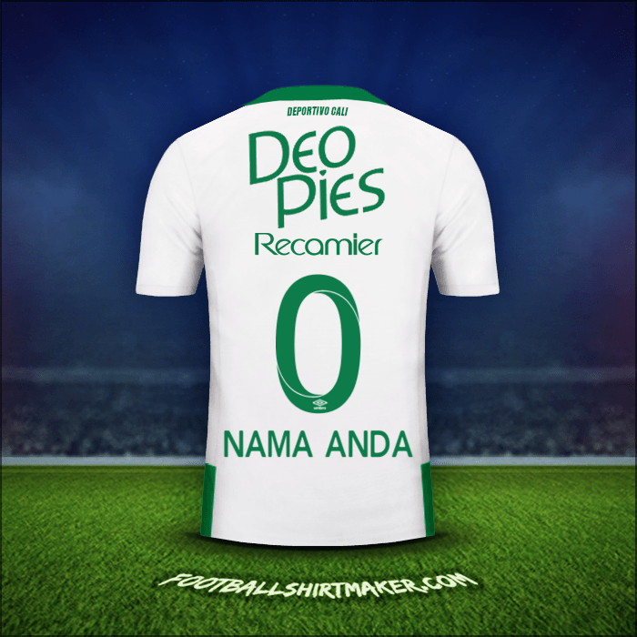 Jersey Deportivo Cali 2016 Alternatif -  nama anda - 0