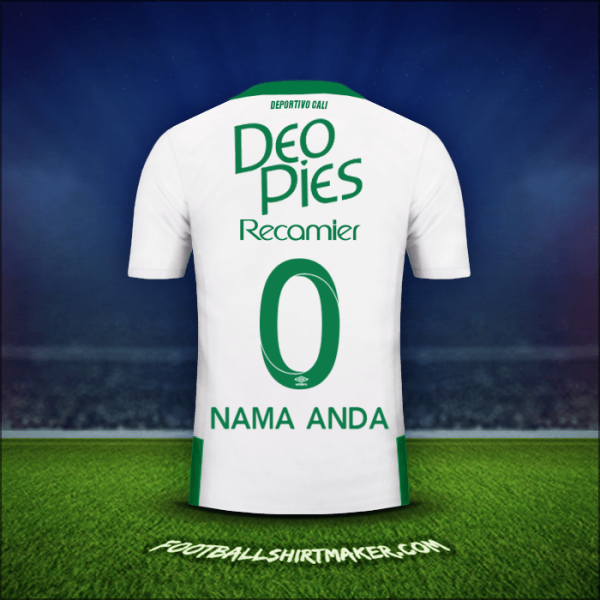 Jersey Deportivo Cali 2016 Alternatif -  nama anda - 0