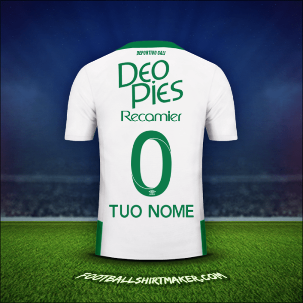Maglia Deportivo Cali 2016 Seconda -  tuo nome - 0
