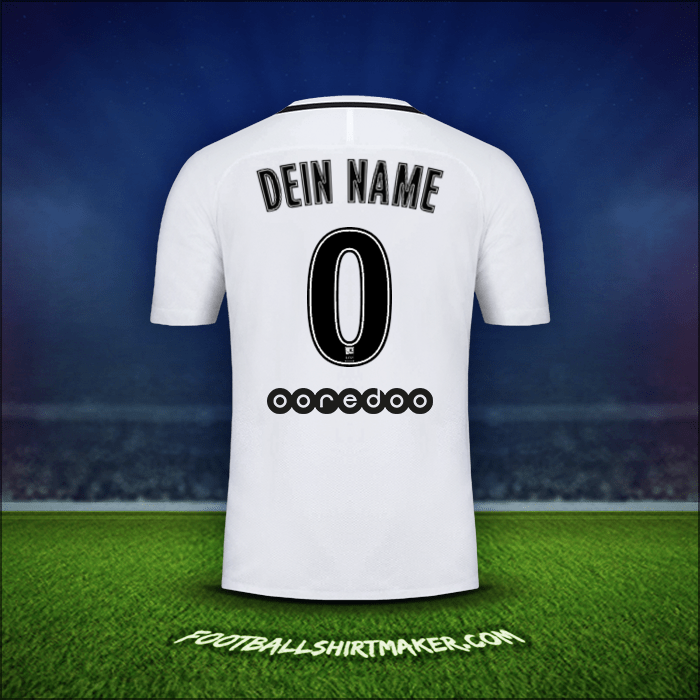 Trikot Paris Saint Germain 2016/17 Dritte -  dein name - 0