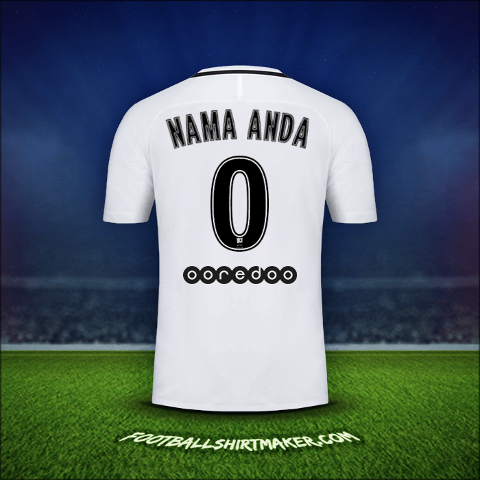 Jersey Paris Saint Germain 2016/17 Ketiga -  nama anda - 0
