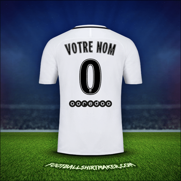 Maillot Paris Saint Germain 2016/17 Troisième -  votre nom - 0