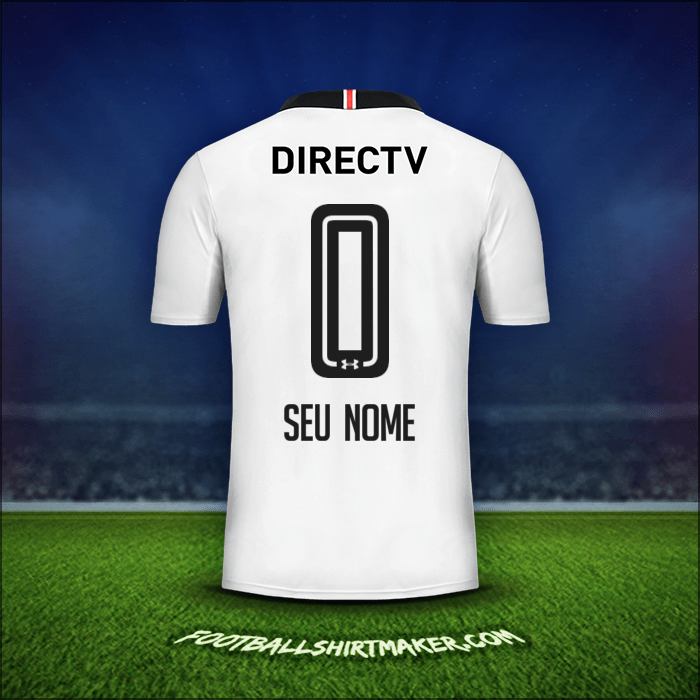 Camisa Colo Colo 2017 -  seu nome - 0