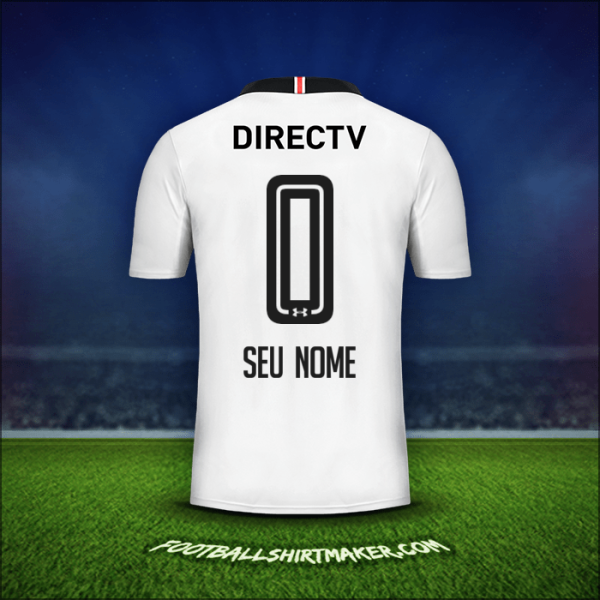 Camisa Colo Colo 2017 -  seu nome - 0