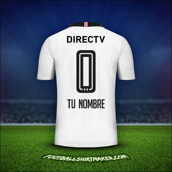 Camiseta Colo Colo 2017 -  tu nombre - 0