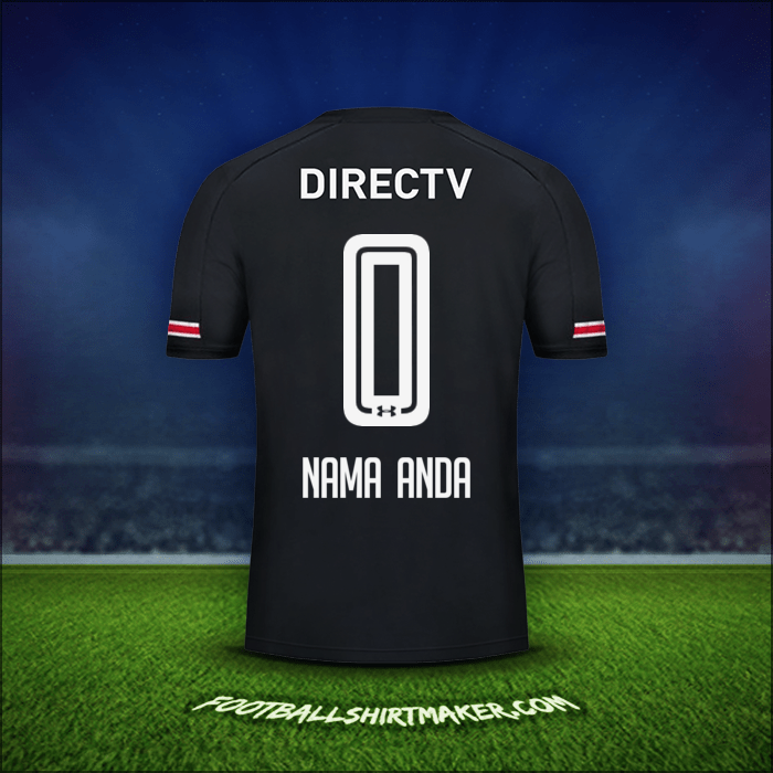 Jersey Colo Colo 2017 Alternatif -  nama anda - 0