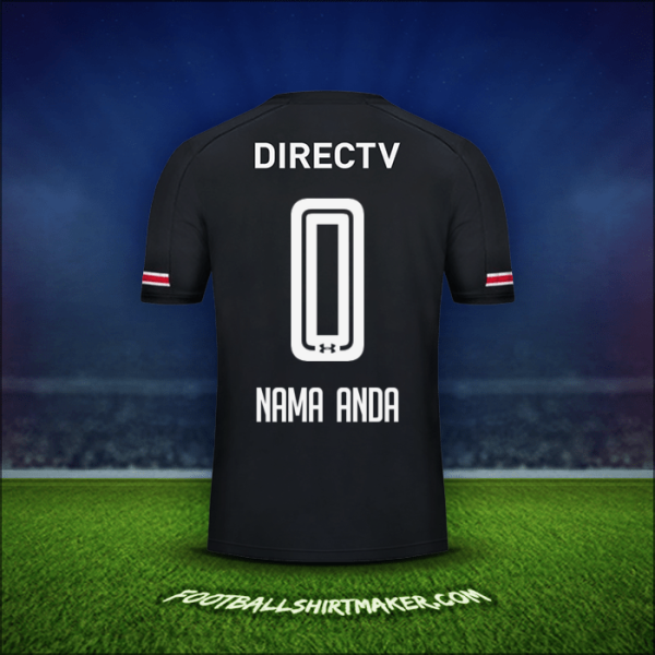 Jersey Colo Colo 2017 Alternatif -  nama anda - 0
