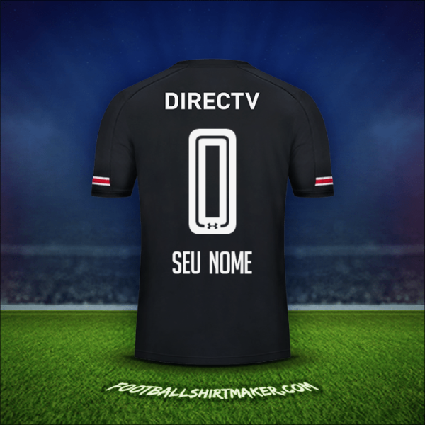 Camisa Colo Colo 2017 Alternativa -  seu nome - 0