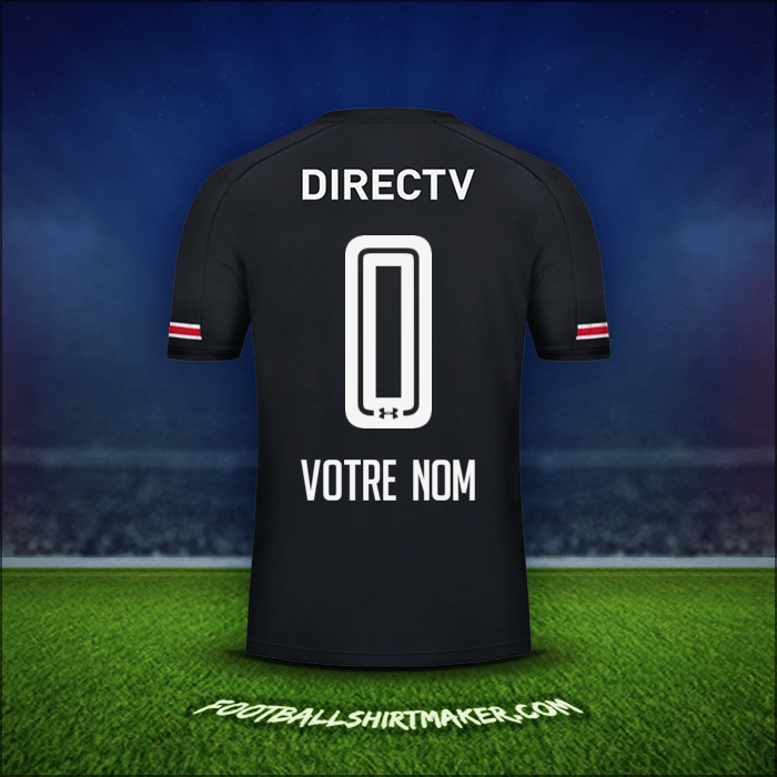 Maillot Colo Colo 2017 Extérieur -  votre nom - 0