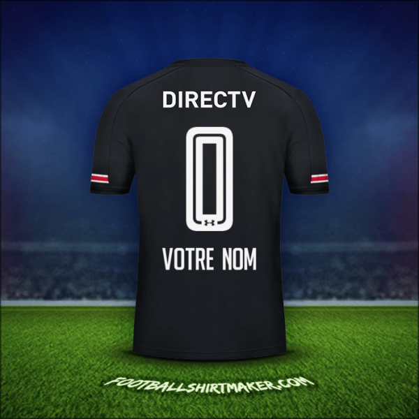 Maillot Colo Colo 2017 Extérieur -  votre nom - 0