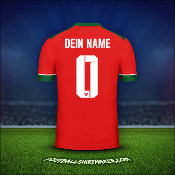 Trikot Indonesien 2016/17 -  dein name - 0