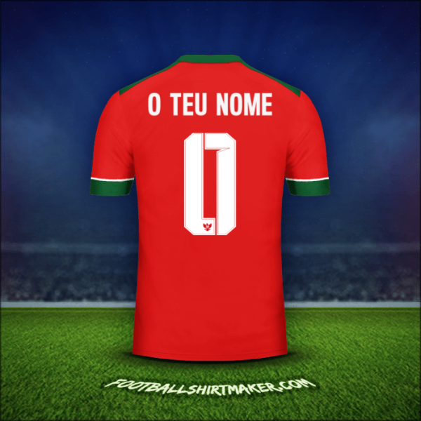 Camisola Indonésia 2016/17 -  o teu nome - 0