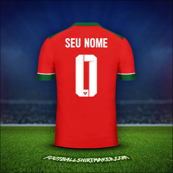 Camisa Indonésia 2016/17 -  seu nome - 0