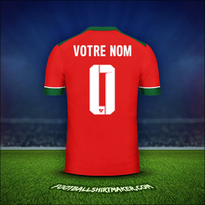 Maillot Indonésie 2016/17 -  votre nom - 0