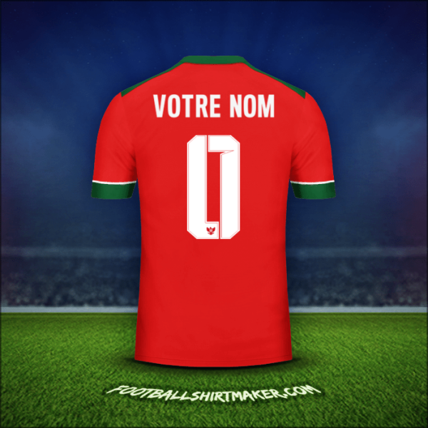 Maillot Indonésie 2016/17 -  votre nom - 0