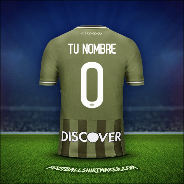 Camiseta Liga de Quito 2017 Visita -  tu nombre - 0