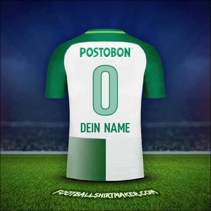 Trikot Atletico Nacional 2017 -  dein name - 0