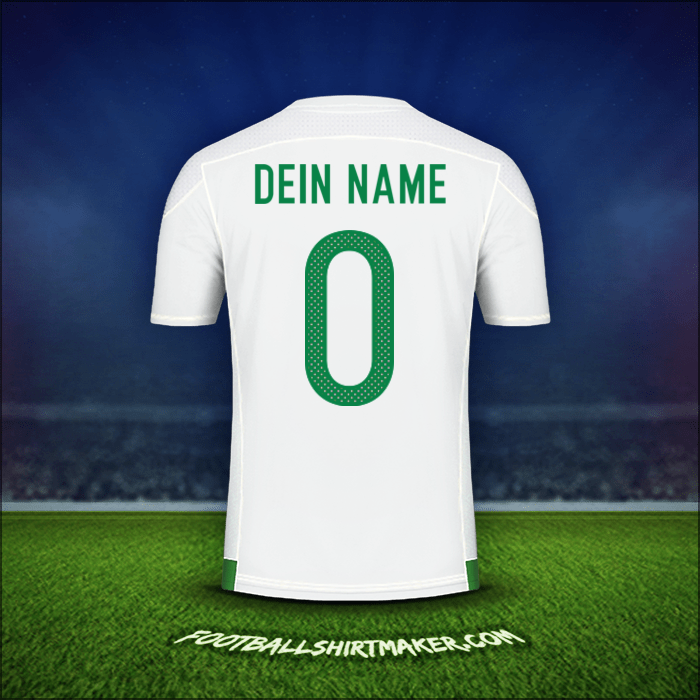 Trikot Algerien 2016/17 -  dein name - 0