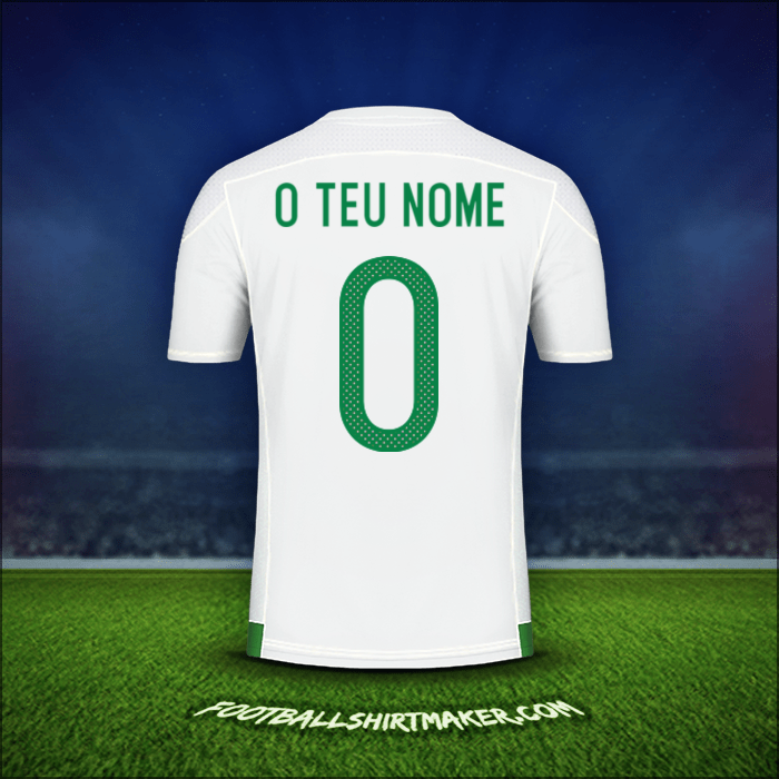 Camisola Argélia 2016/17 -  o teu nome - 0