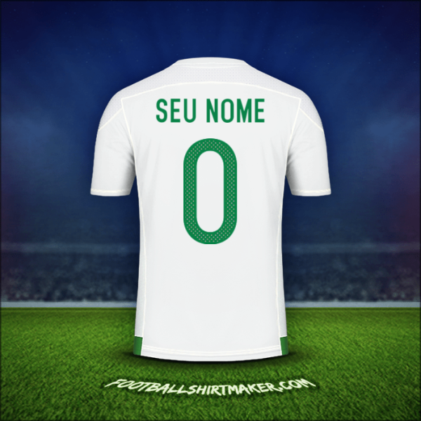 Camisa Argélia 2016/17 -  seu nome - 0