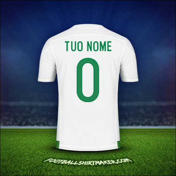 Maglia Algeria 2016/17 -  tuo nome - 0