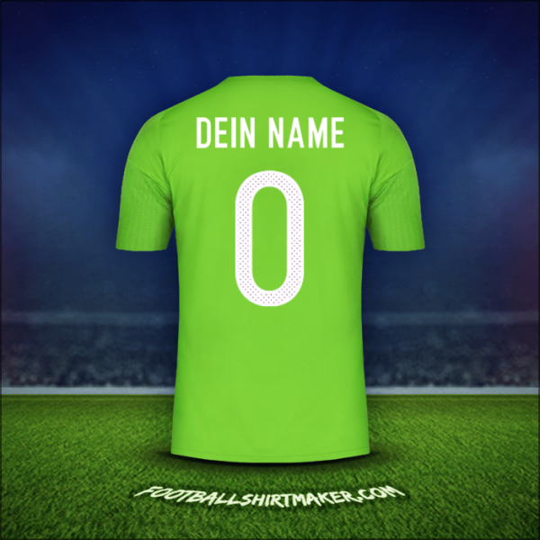 Trikot Algerien 2016/17 Auswärts -  dein name - 0