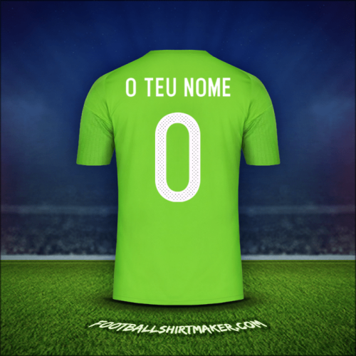 Camisola Argélia 2016/17 Alternativa -  o teu nome - 0