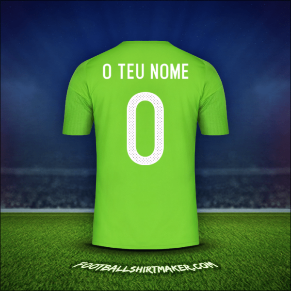 Camisola Argélia 2016/17 Alternativa -  o teu nome - 0