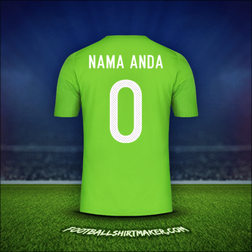 Jersey Aljazair 2016/17 Alternatif -  nama anda - 0