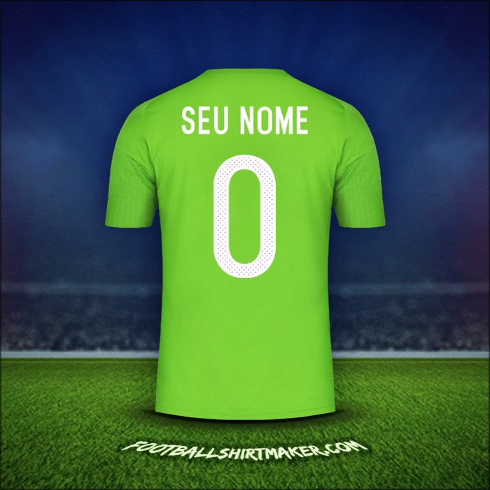 Camisa Argélia 2016/17 Alternativa -  seu nome - 0